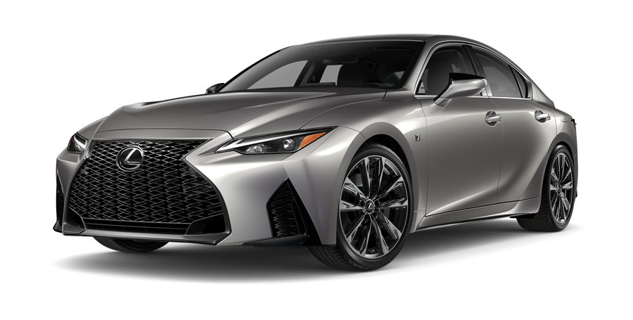 Exterior of the Lexus IS F SPORT shown in Atomic Silver | Lexus of Kingsport in Kingsport TN